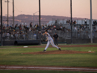 The Oakland Ballers (1) beat the Yolo High Wheelers (0) in game 2 (round 1) of the Pioneer Baseball League's playoffs in Oakland, Calif., on...