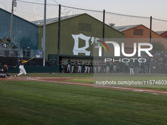 The Oakland Ballers (1) beat the Yolo High Wheelers (0) in game 2 (round 1) of the Pioneer Baseball League's playoffs in Oakland, Calif., on...