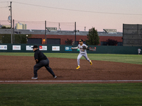 The Oakland Ballers (1) beat the Yolo High Wheelers (0) in game 2 (round 1) of the Pioneer Baseball League's playoffs in Oakland, Calif., on...