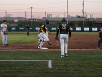 The Oakland Ballers (1) beat the Yolo High Wheelers (0) in game 2 (round 1) of the Pioneer Baseball League's playoffs in Oakland, Calif., on...