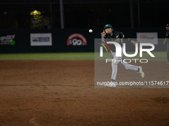 The Oakland Ballers (1) beat the Yolo High Wheelers (0) in game 2 (round 1) of the Pioneer Baseball League's playoffs in Oakland, Calif., on...