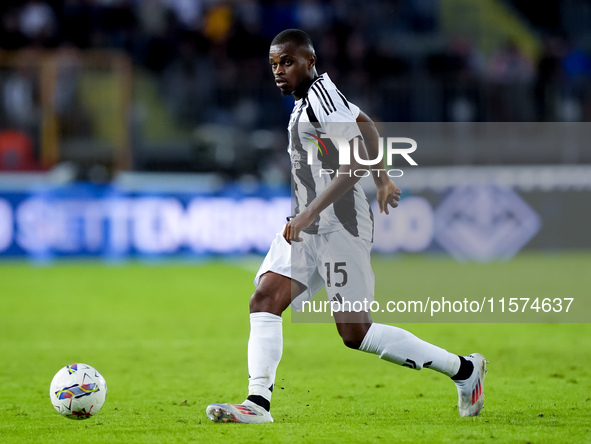 Pierre Kalulu of Juventus FC during the Serie A Enilive match between Empoli FC and Juventus FC at Stadio Carlo Castellani on September 14,...