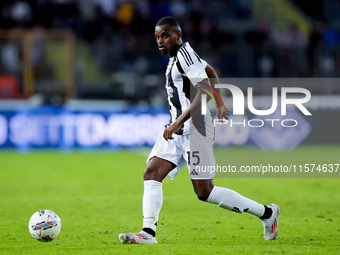 Pierre Kalulu of Juventus FC during the Serie A Enilive match between Empoli FC and Juventus FC at Stadio Carlo Castellani on September 14,...