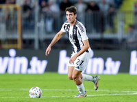 Andrea Cambiaso of Juventus FC during the Serie A Enilive match between Empoli FC and Juventus FC at Stadio Carlo Castellani on September 14...