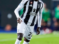 Timothy Weah of Juventus FC during the Serie A Enilive match between Empoli FC and Juventus FC at Stadio Carlo Castellani on September 14, 2...