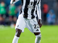 Timothy Weah of Juventus FC during the Serie A Enilive match between Empoli FC and Juventus FC at Stadio Carlo Castellani on September 14, 2...