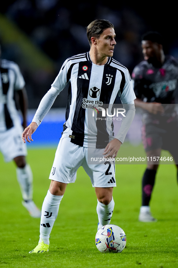 Nicolo' Fagioli of Juventus FC during the Serie A Enilive match between Empoli FC and Juventus FC at Stadio Carlo Castellani on September 14...