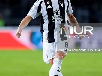 Teun Koopmeiners of Juventus FC during the Serie A Enilive match between Empoli FC and Juventus FC at Stadio Carlo Castellani on September 1...