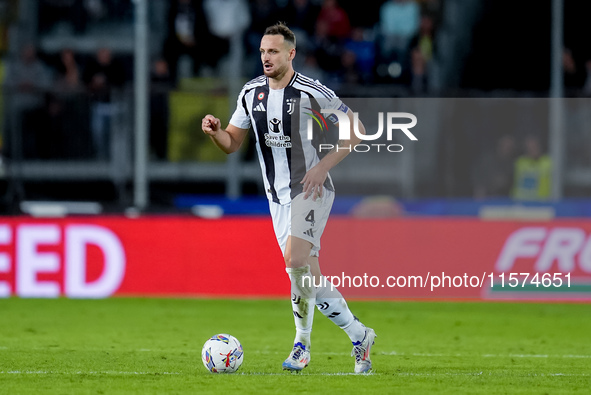 Federico Gatti of Juventus FC during the Serie A Enilive match between Empoli FC and Juventus FC at Stadio Carlo Castellani on September 14,...