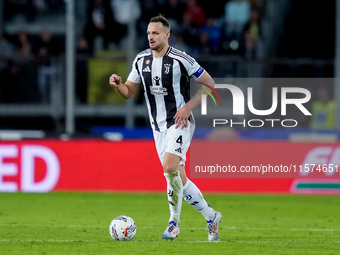 Federico Gatti of Juventus FC during the Serie A Enilive match between Empoli FC and Juventus FC at Stadio Carlo Castellani on September 14,...