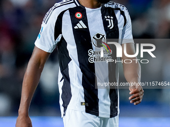 Bremer of Juventus FC during the Serie A Enilive match between Empoli FC and Juventus FC at Stadio Carlo Castellani on September 14, 2024 in...