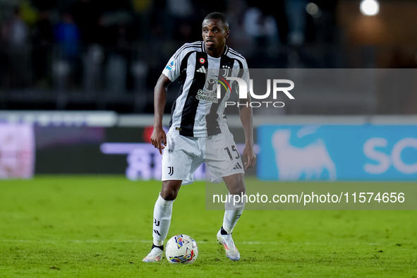 Pierre Kalulu of Juventus FC during the Serie A Enilive match between Empoli FC and Juventus FC at Stadio Carlo Castellani on September 14,...