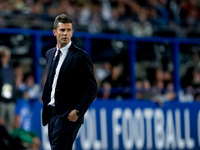 Thiago Motta head coach of Juventus FC looks on during the Serie A Enilive match between Empoli FC and Juventus FC at Stadio Carlo Castellan...