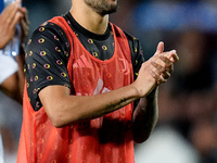 Nicolas Gonzalez of Juventus FC applauds during the Serie A Enilive match between Empoli FC and Juventus FC at Stadio Carlo Castellani on Se...