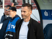 Coach Robert Kolendowicz during the game between KS Cracovia and Pogon Szczecin in Krakow, Poland, on September 14, 2024. PKO BP Ekstraklasa...