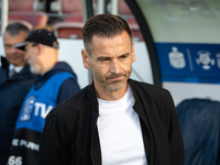 Coach Robert Kolendowicz during the game between KS Cracovia and Pogon Szczecin in Krakow, Poland, on September 14, 2024. PKO BP Ekstraklasa...