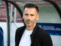 Coach Robert Kolendowicz during the game between KS Cracovia and Pogon Szczecin in Krakow, Poland, on September 14, 2024. PKO BP Ekstraklasa...