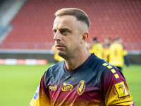 Kamil Grosicki plays during the game between KS Cracovia and Pogon Szczecin in Krakow, Poland, on September 14, 2024. PKO BP Ekstraklasa, Po...