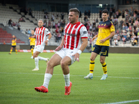 Benjamin Kallman during the game between KS Cracovia and Pogon Szczecin in Krakow, Poland, on September 14, 2024. PKO BP Ekstraklasa, Polish...