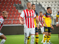 Kamil Glik during the game between KS Cracovia and Pogon Szczecin in Krakow, Poland, on September 14, 2024. PKO BP Ekstraklasa, Polish footb...