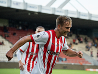 Mikkel Maigaard participates in the game between KS Cracovia and Pogon Szczecin in Krakow, Poland, on September 14, 2024. PKO BP Ekstraklasa...