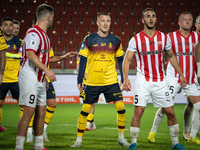 Game between KS Cracovia and Pogon Szczecin in Krakow, Poland, on September 14, 2024. PKO BP Ekstraklasa, Polish football league match at Cr...