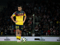 Vahan Bichakhchyan participates in the game between KS Cracovia and Pogon Szczecin in Krakow, Poland, on September 14, 2024. PKO BP Ekstrakl...