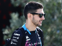 Esteban Ocon of Alpine ahead of the Formula 1 Grand Prix of Azerbaijan at Baku City Circuit in Baku, Azerbaijan on September 15, 2024. (