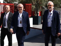 Stefano Domenicali and Flavio Briatore ahead of the Formula 1 Grand Prix of Azerbaijan at Baku City Circuit in Baku, Azerbaijan on September...