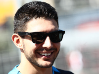 Esteban Ocon of Alpine ahead of the Formula 1 Grand Prix of Azerbaijan at Baku City Circuit in Baku, Azerbaijan on September 15, 2024. (