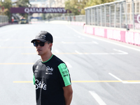 Zhou Guanyu of Kick Sauber ahead of the Formula 1 Grand Prix of Azerbaijan at Baku City Circuit in Baku, Azerbaijan on September 15, 2024. (