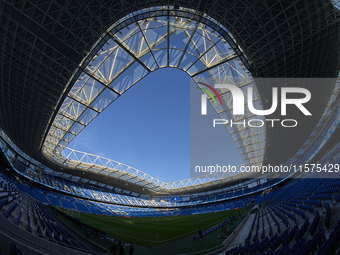 General view of inside stadium prior the La Liga match between Real Sociedad de Futbol and Real Madrid CF at Reale Arena on September 15, 20...