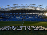 General view of inside stadium prior the La Liga match between Real Sociedad de Futbol and Real Madrid CF at Reale Arena on September 15, 20...