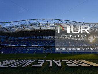 General view of inside stadium prior the La Liga match between Real Sociedad de Futbol and Real Madrid CF at Reale Arena on September 15, 20...