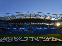 General view of inside stadium prior the La Liga match between Real Sociedad de Futbol and Real Madrid CF at Reale Arena on September 15, 20...