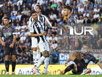 Nicolas Ivan Gonzalez of Juventus FC controls the ball during the Serie A match between Empoli FC and Juventus FC in Empoli, Italy, on Septe...