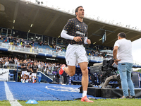 Dusan Vlahovic of Juventus FC during the Serie A match between Empoli FC and Juventus FC in Empoli, Italy, on September 14, 2024, at the sta...