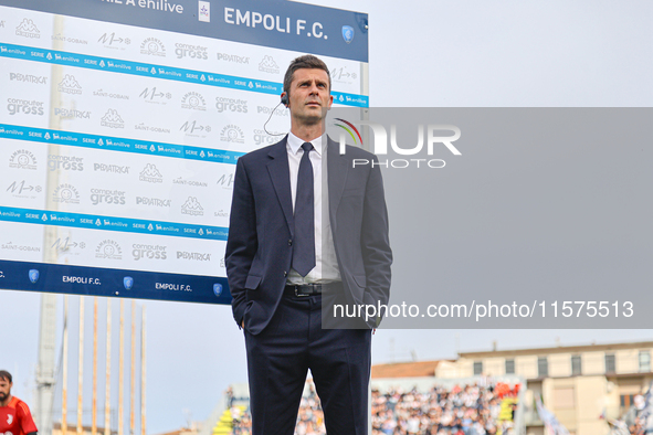 Thiago Motta of Juventus FC during the Serie A match between Empoli FC and Juventus FC in Empoli, Italy, on September 14, 2024, at the stadi...