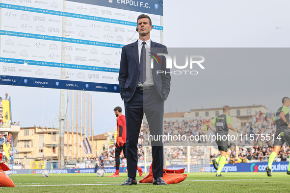 Thiago Motta of Juventus FC during the Serie A match between Empoli FC and Juventus FC in Empoli, Italy, on September 14, 2024, at the stadi...