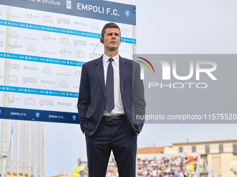 Thiago Motta of Juventus FC during the Serie A match between Empoli FC and Juventus FC in Empoli, Italy, on September 14, 2024, at the stadi...