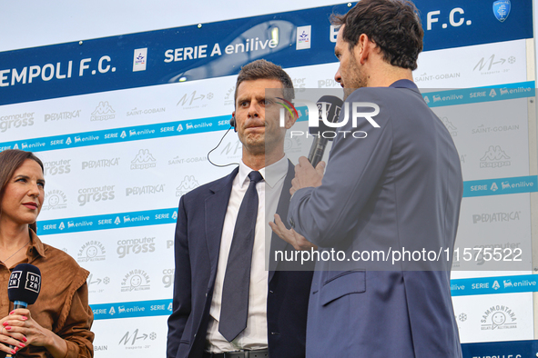 Thiago Motta of Juventus FC during the Serie A match between Empoli FC and Juventus FC in Empoli, Italy, on September 14, 2024, at the stadi...