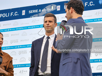 Thiago Motta of Juventus FC during the Serie A match between Empoli FC and Juventus FC in Empoli, Italy, on September 14, 2024, at the stadi...