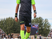 Marco Di Bello officiates the Serie A match between Empoli FC and Juventus FC in Empoli, Italy, on September 14, 2024, at the stadium Carlo...