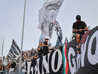 Supporters of Juventus FC during the Serie A match between Empoli FC and Juventus FC in Empoli, Italy, on September 14, 2024, at the stadium...