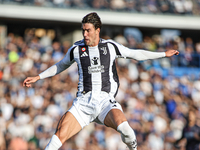 Dusan Vlahovic of Juventus FC during the Serie A match between Empoli FC and Juventus FC in Empoli, Italy, on September 14, 2024, at the sta...