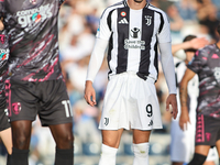 Dusan Vlahovic of Juventus FC during the Serie A match between Empoli FC and Juventus FC in Empoli, Italy, on September 14, 2024, at the sta...