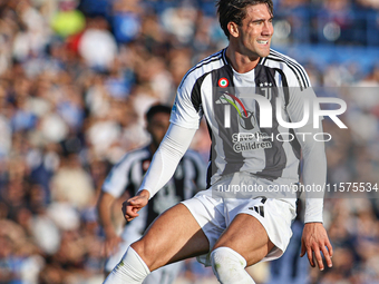 Dusan Vlahovic of Juventus FC during the Serie A match between Empoli FC and Juventus FC in Empoli, Italy, on September 14, 2024, at the sta...