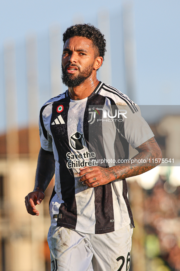 Douglas Luiz of Juventus FC during the Serie A match between Empoli FC and Juventus FC in Empoli, Italy, on September 14, 2024, at the stadi...