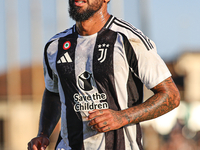 Douglas Luiz of Juventus FC during the Serie A match between Empoli FC and Juventus FC in Empoli, Italy, on September 14, 2024, at the stadi...