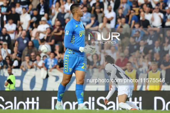 Devis Vasquez of Empoli FC during the Serie A match between Empoli FC and Juventus FC in Empoli, Italy, on September 14, 2024, at the stadiu...